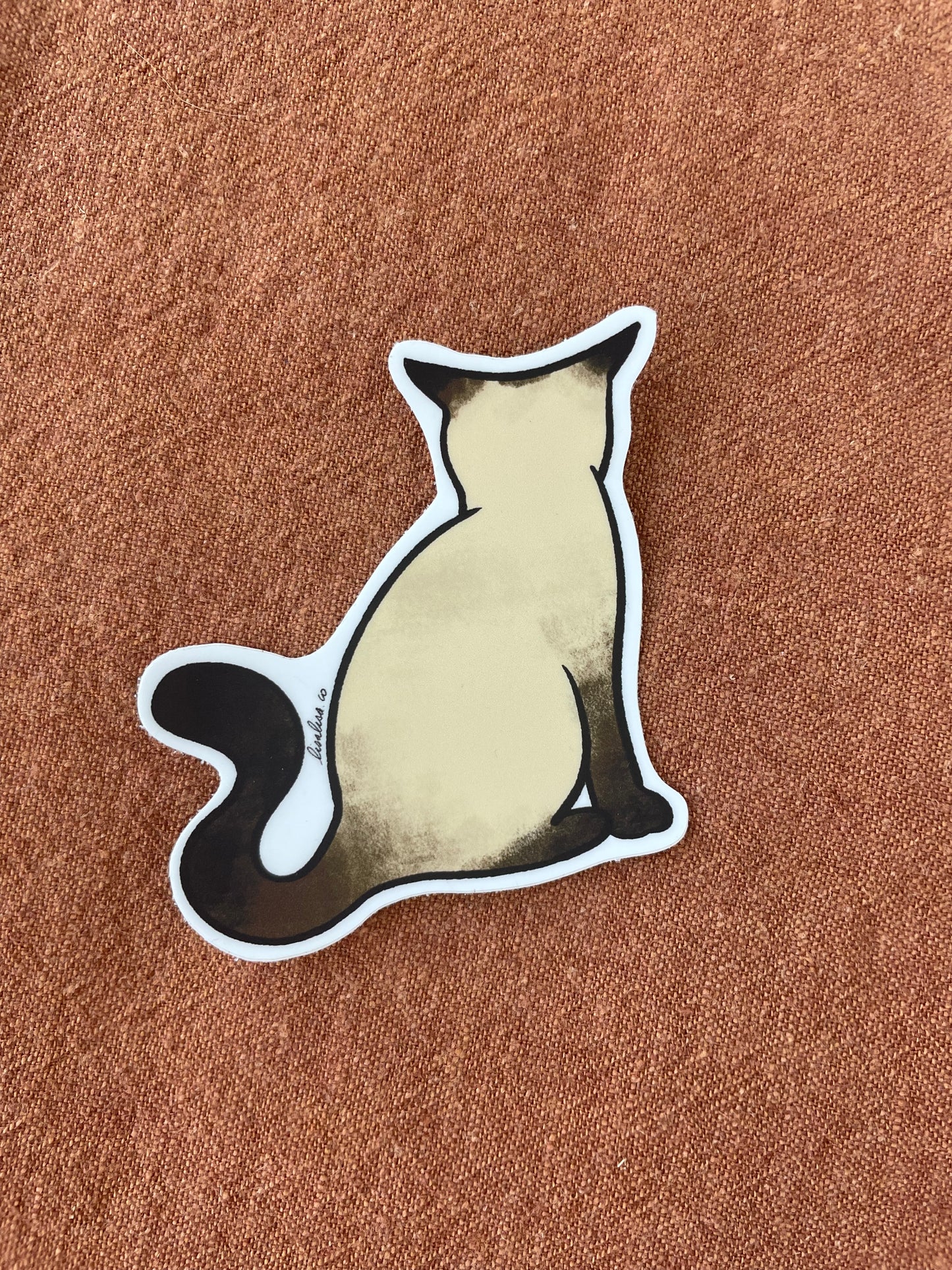 Annoyed Cat Sticker