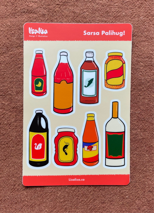 Sarsa palihug! - Sticker sheet