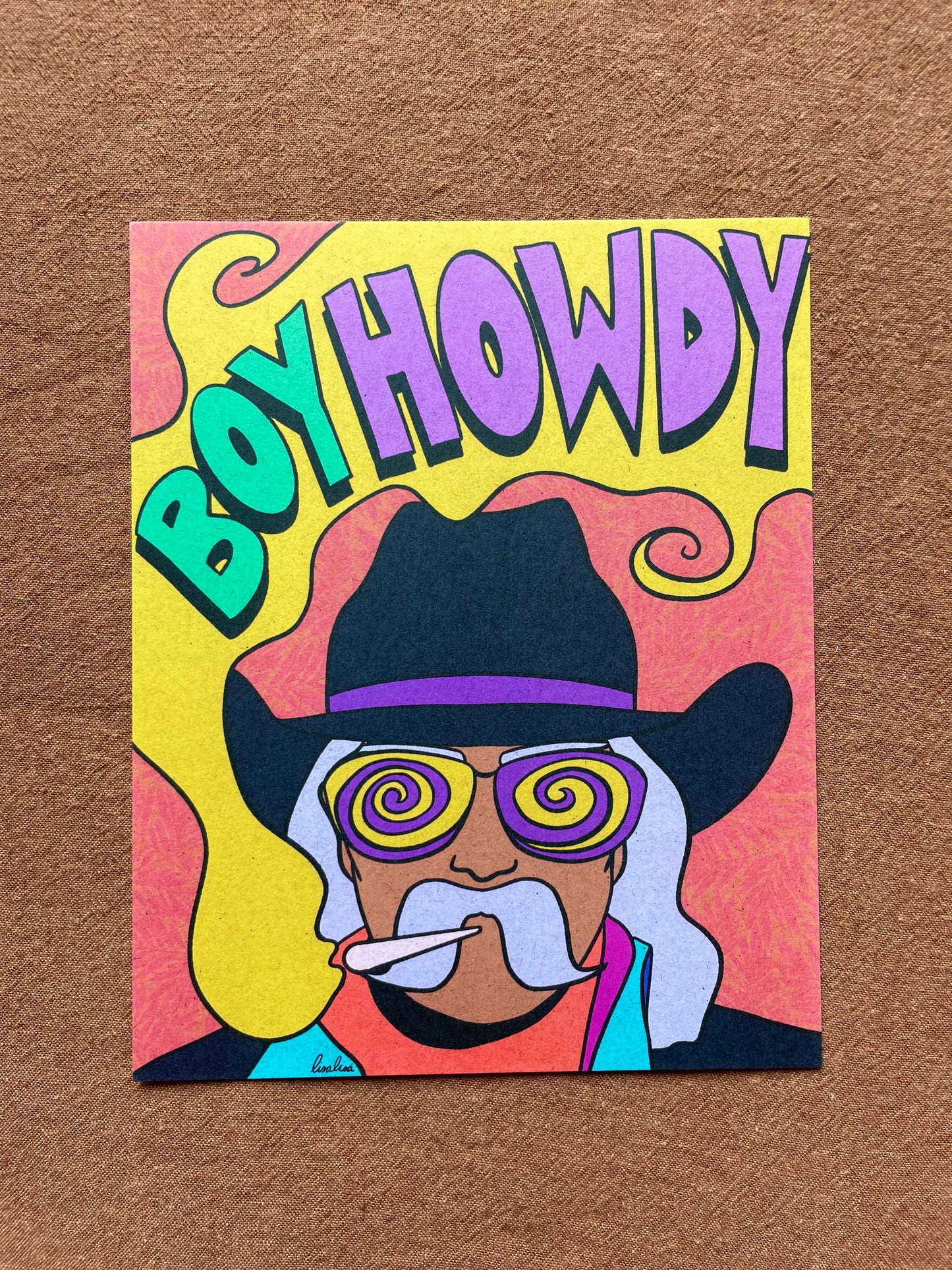 Boy Howdy - 8x10" Print