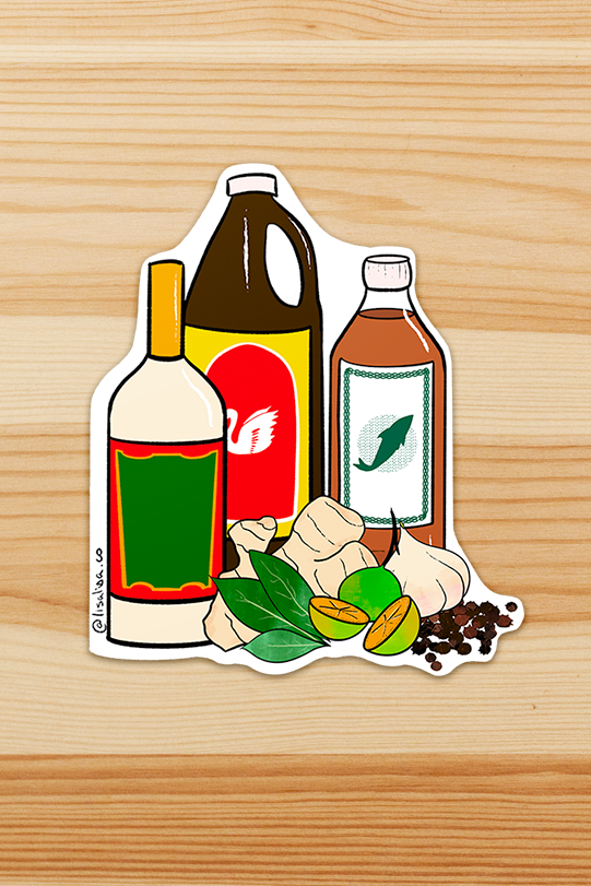 Tastes Like Home Sticker