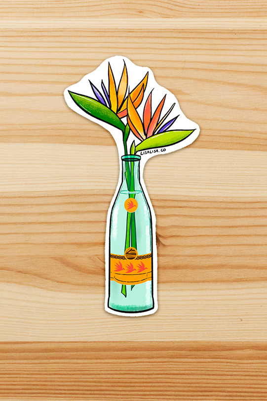 Birds of Paradise Sticker