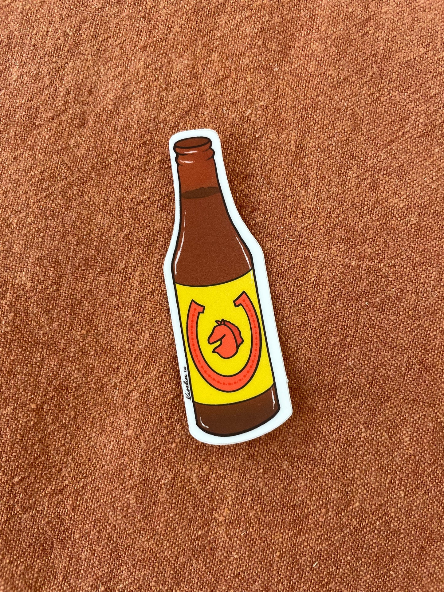Red Horse Sticker