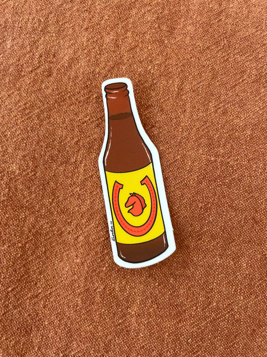 Red Horse Sticker