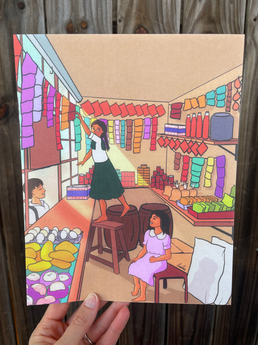 Sari-Sari - 8x10" Print