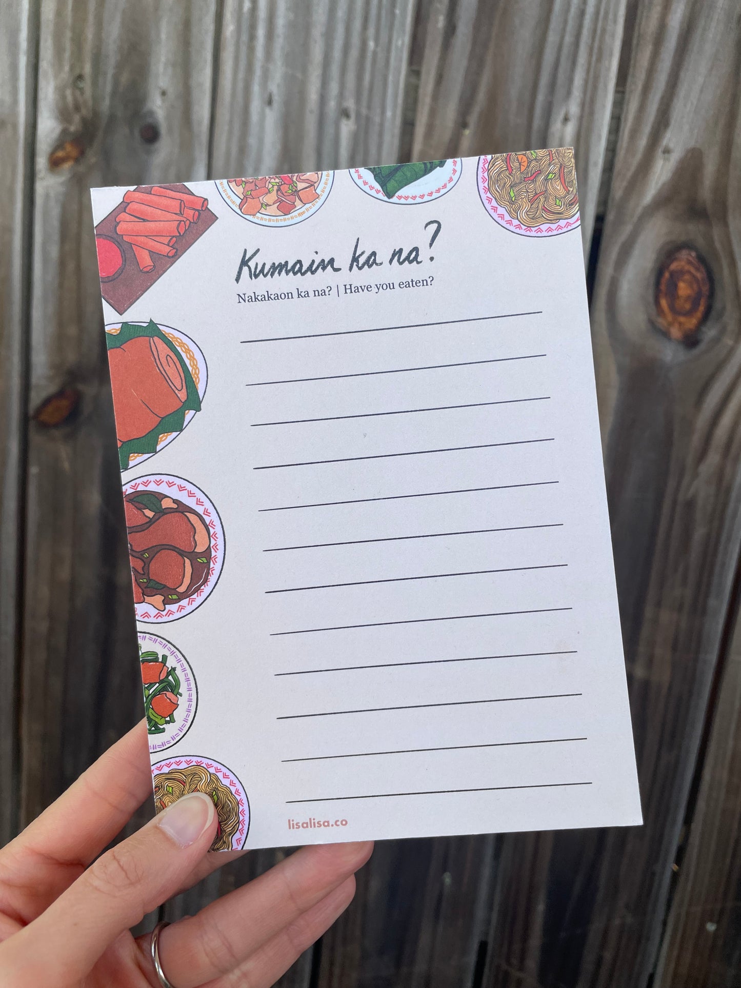 Kumain ka na? - Notepad