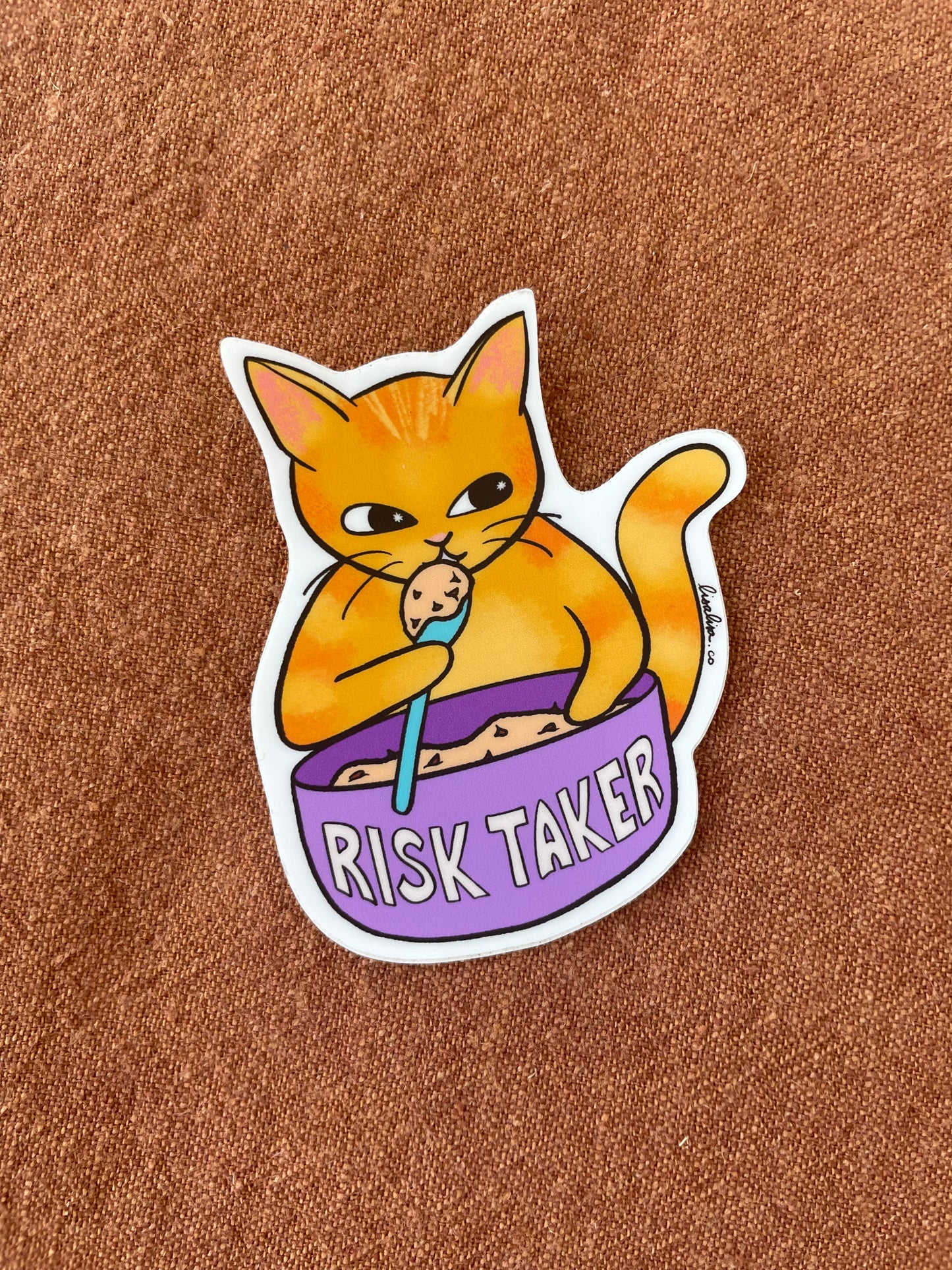 Risk Taker Sticker