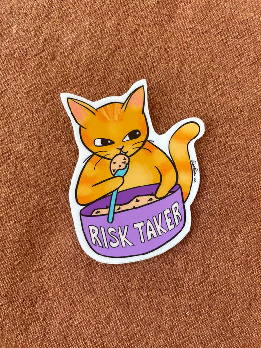 Risk Taker Sticker
