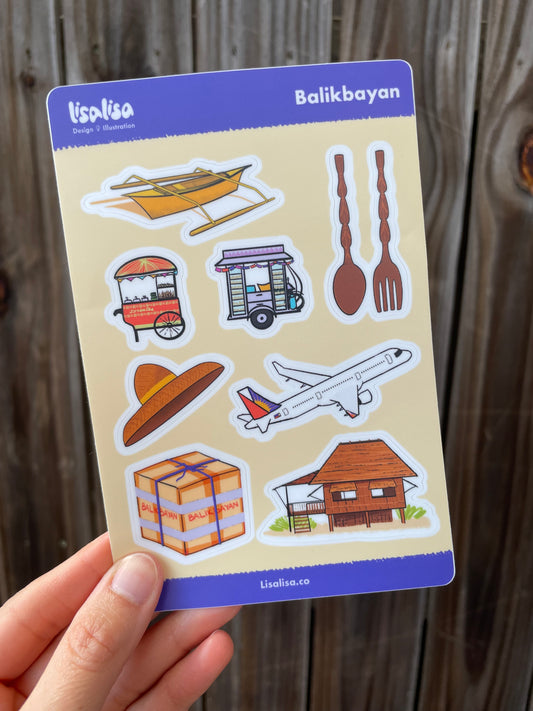 Balikbayan - Sticker sheet