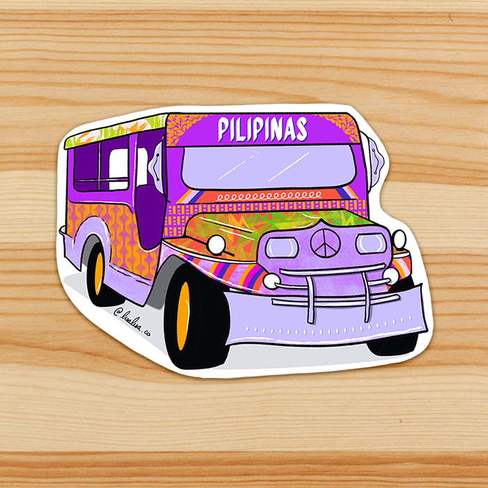 Jeepney Sticker