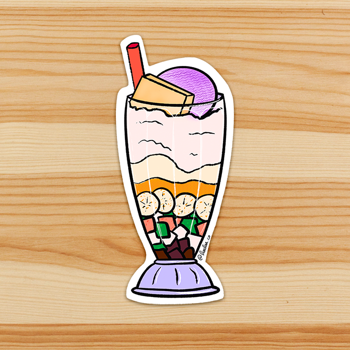 Halo-Halo Sticker